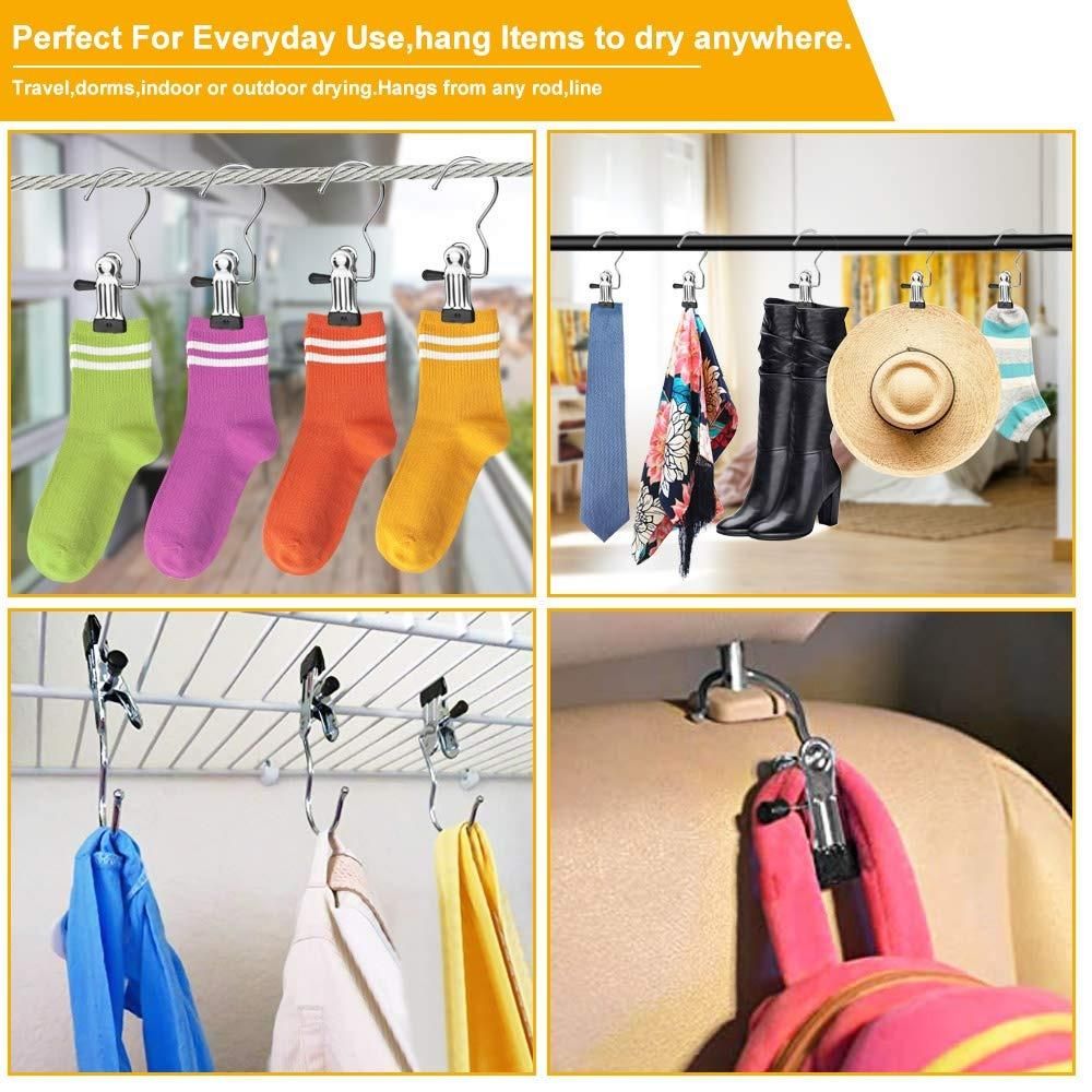 Laundry Hook Clips (Pack of 10)