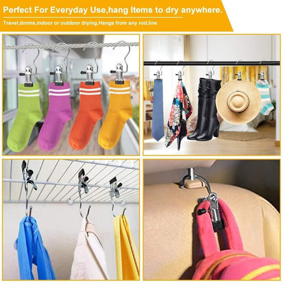 Laundry Hook Clips (Pack of 10)